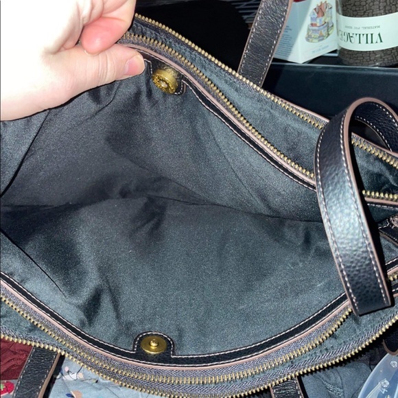 Fossil Black Laptop/Messenger Style Bag - Picture 7 of 9